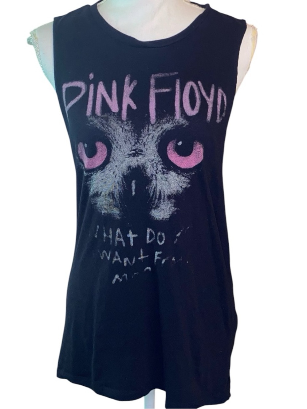 PINK FLOYD Graphic Artwork Tee  “What Do You Want From Me” by Forever 21 SZ S